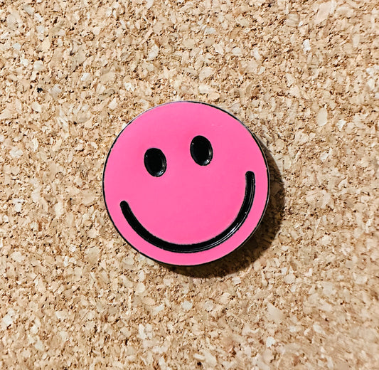 Smiley Face Pin